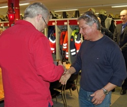 Martin Rusterholz und Hardi Grüniger